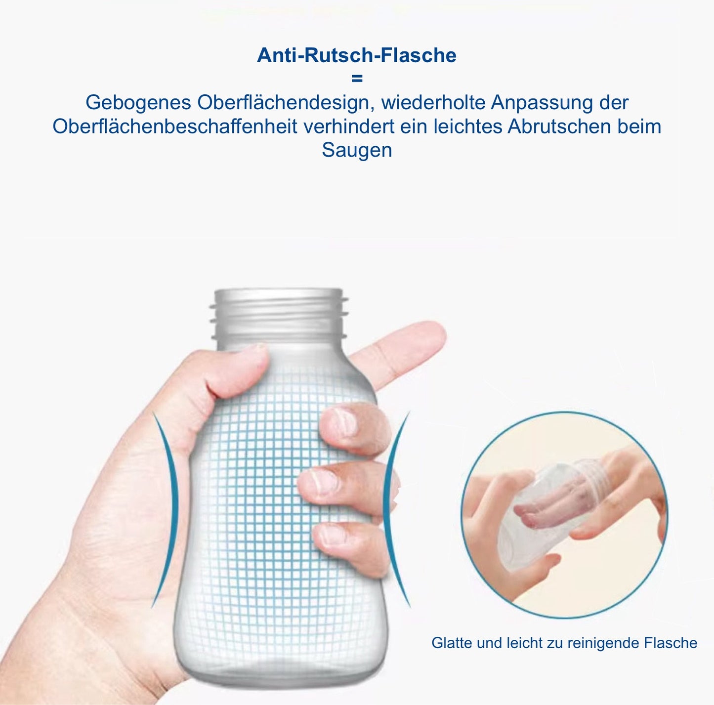 Milchpumpe mit Flasche
